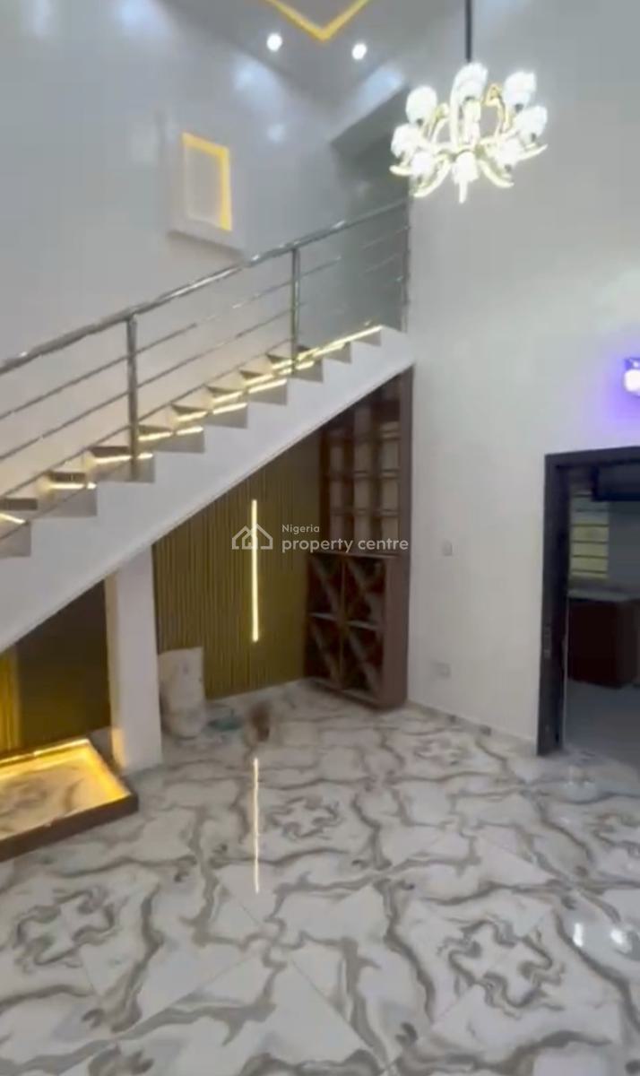 Tastefully Finished 3 Bedroom Pent Bungalow with Solar and Topnotch Equipment, Secured Estate, Ajah, Lagos, Semi-detached Bungalow for Sale