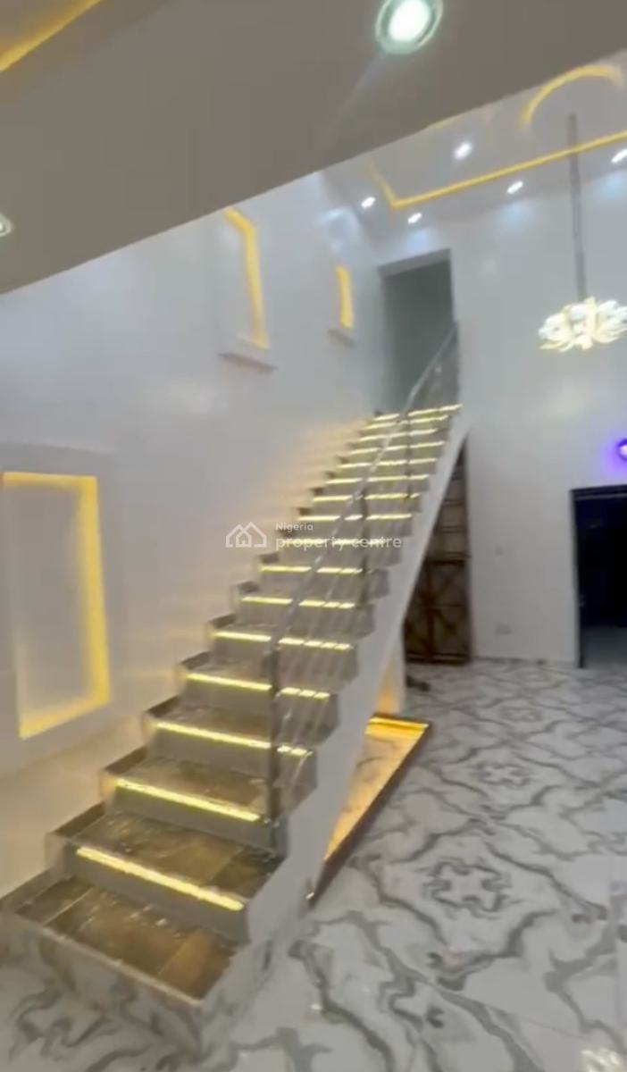 Tastefully Finished 3 Bedroom Pent Bungalow with Solar and Topnotch Equipment, Secured Estate, Ajah, Lagos, Semi-detached Bungalow for Sale
