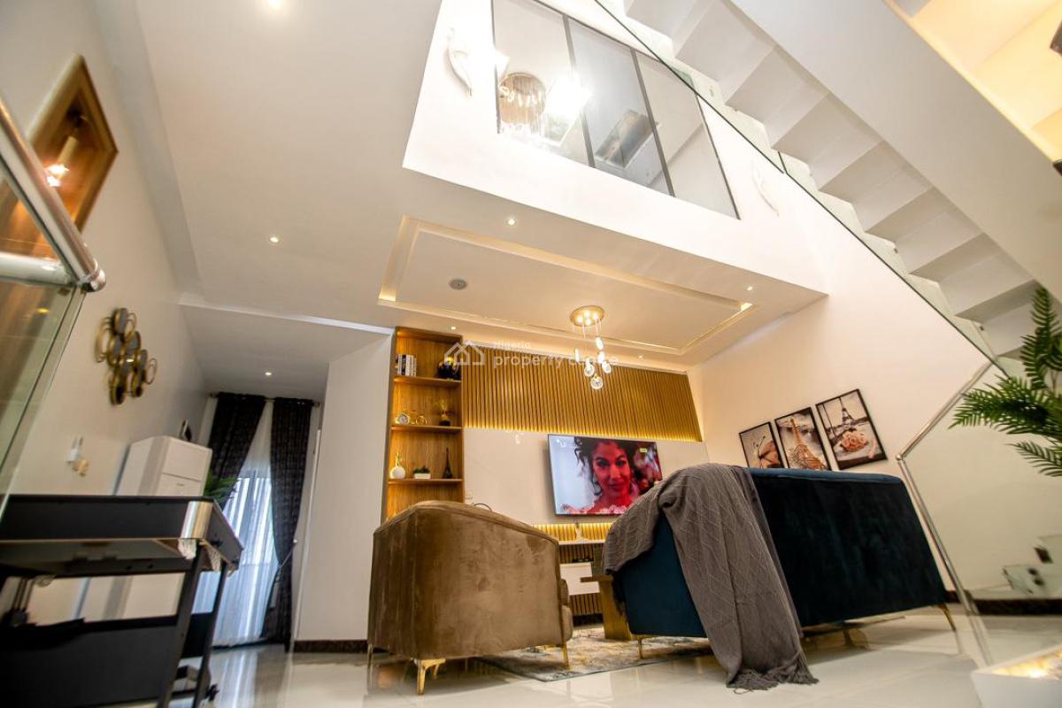 Nicely Furnished 4 Bedroom Terrace Duplexes, Off Freedom Way, Lekki Phase 1, Lekki, Lagos, Terraced Duplex for Rent