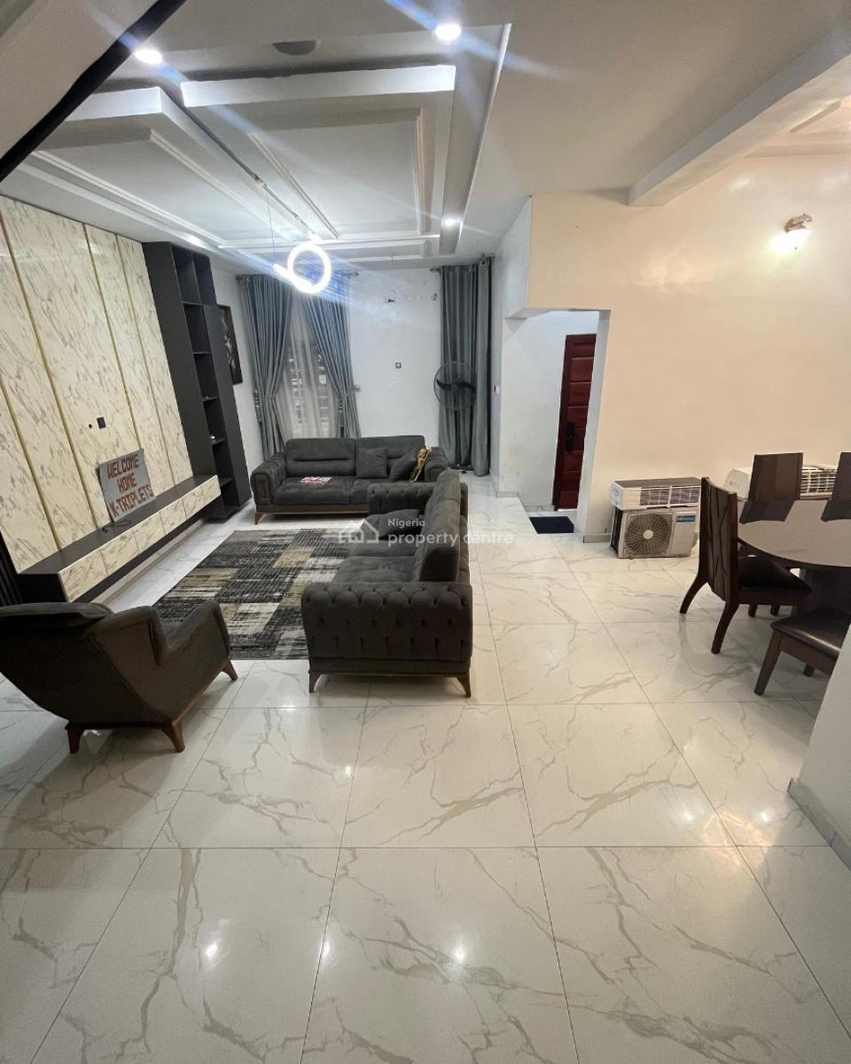 Lovely 4 Bedroom Semi Detached Duplex with Bq, Chevron, Lekki, Lagos, Semi-detached Duplex for Sale