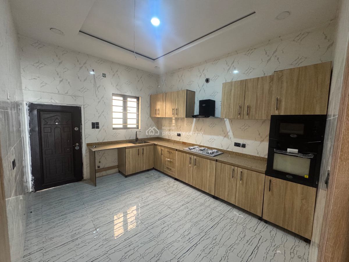 a Serviced 4 Bedroom Terrace with Power in a Good Location of General., General Paint By Abraham Adesanya, Ajah, Lagos, Terraced Duplex for Rent