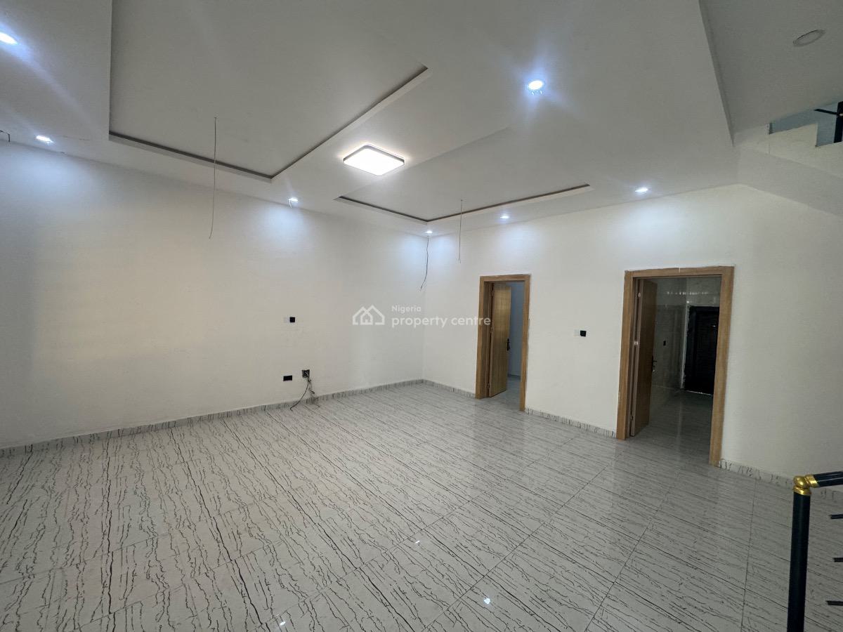 a Serviced 4 Bedroom Terrace with Power in a Good Location of General., General Paint By Abraham Adesanya, Ajah, Lagos, Terraced Duplex for Rent