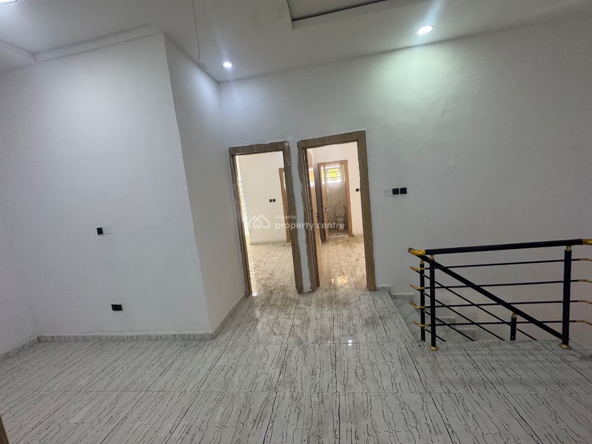 a Serviced 4 Bedroom Terrace with Power in a Good Location of General., General Paint By Abraham Adesanya, Ajah, Lagos, Terraced Duplex for Rent