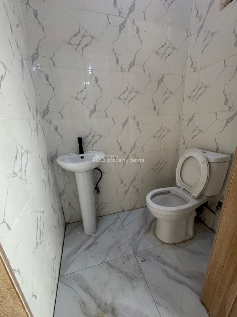 a Serviced 4 Bedroom Terrace with Power in a Good Location of General., General Paint By Abraham Adesanya, Ajah, Lagos, Terraced Duplex for Rent