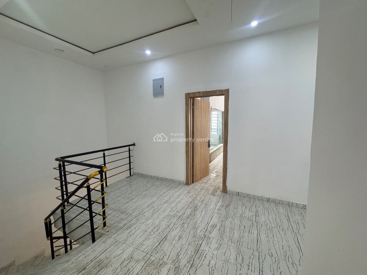 a Serviced 4 Bedroom Terrace with Power in a Good Location of General., General Paint By Abraham Adesanya, Ajah, Lagos, Terraced Duplex for Rent