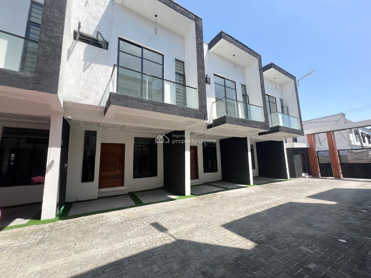 Newly Built 3 Bedroom Duplex, Ikota Gra Behind Megachicken Restaurant Ikota, Ikota, Lekki, Lagos, Terraced Duplex for Sale