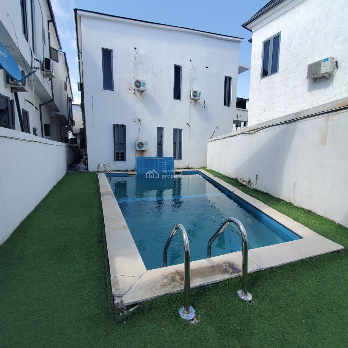 Excellent 4 Bedroom Semi Duplex with a Pool Within a Secured Estate, Ikota, Lekki, Lagos, House for Rent
