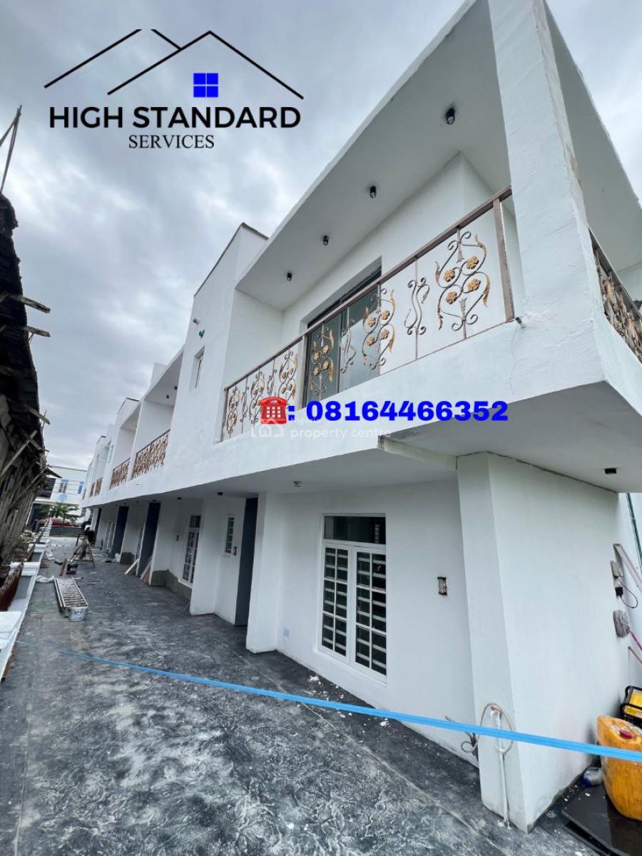 Lovely 3bedroom Terrace Duplex in an Access Controlled Estate, Sangotedo, Ajah, Lagos, Terraced Duplex for Sale