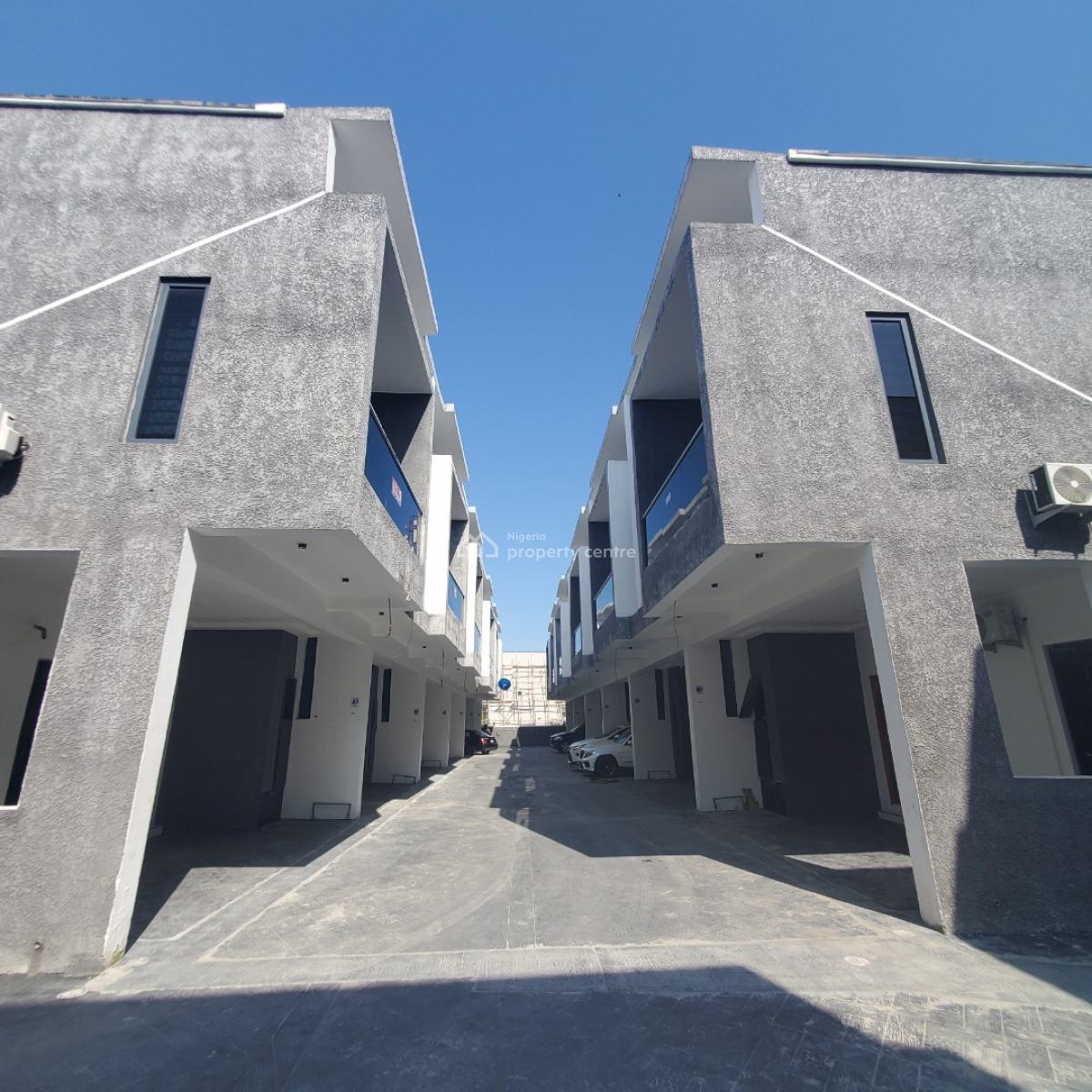 Stunning 4 Bedrooms Terraced Duplex Within an Estate, Ikota, Lekki, Lagos, Terraced Duplex for Rent