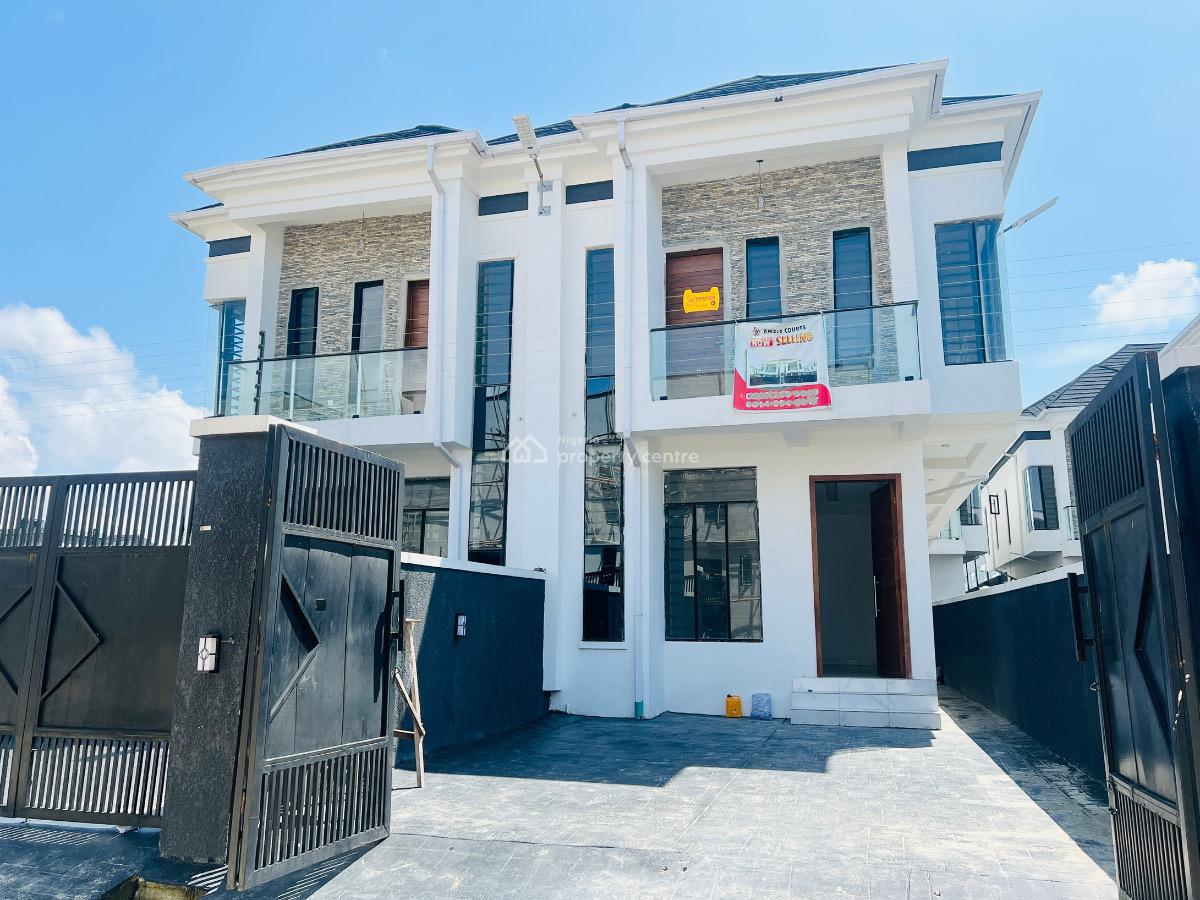 Newly Built 4 Bedroom Semi Detached Duplex, Ikota Gra, Ikota, Lekki, Lagos, Semi-detached Duplex for Sale