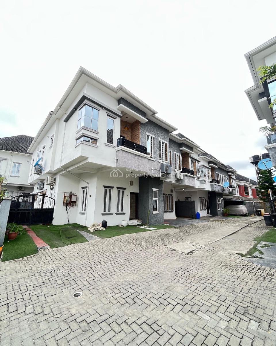 Lovely 4 Bedroom Semi Detached Duplex with Bq, Chevron, Lekki, Lagos, Semi-detached Duplex for Sale