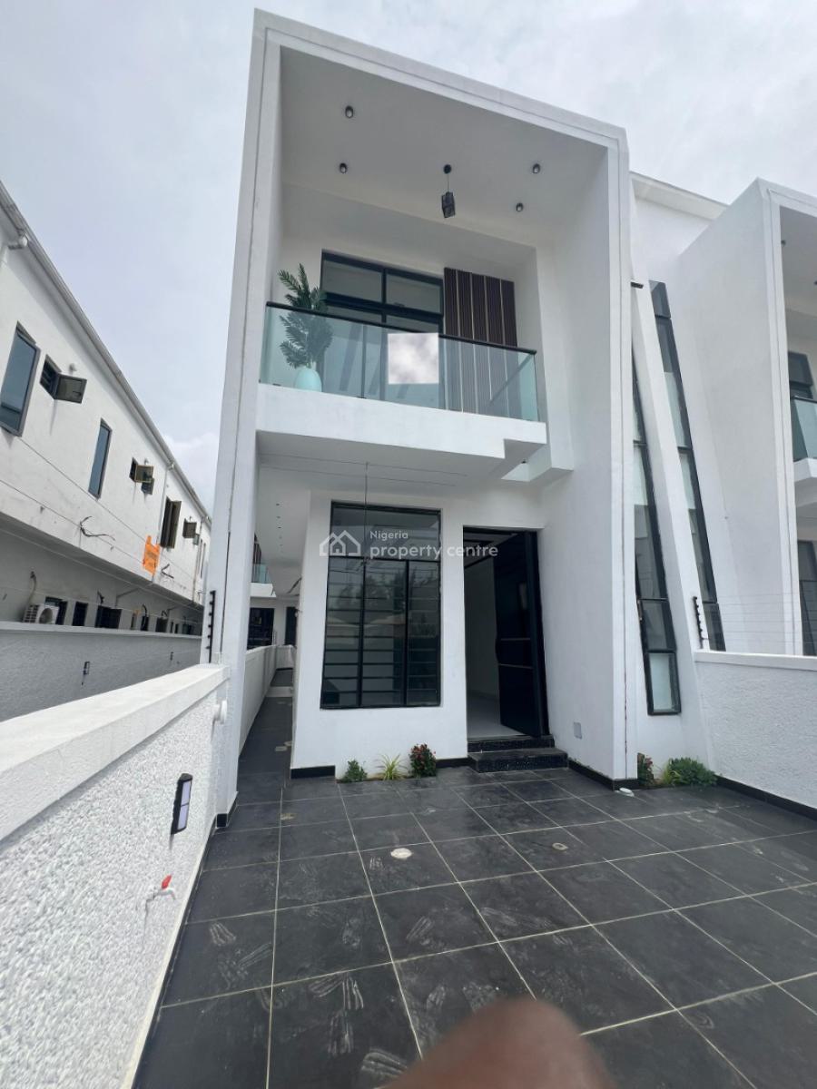 Brand New 4 Bedrooms Semi Detached Duplex with Bq., Ikota, Lekki, Lagos, Semi-detached Duplex for Sale