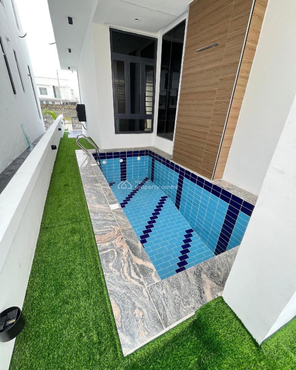 Stunning 5 Bedroom Detached Duplex with Pool,gym and Bq, Chevron, Lekki, Lagos, Detached Duplex for Sale