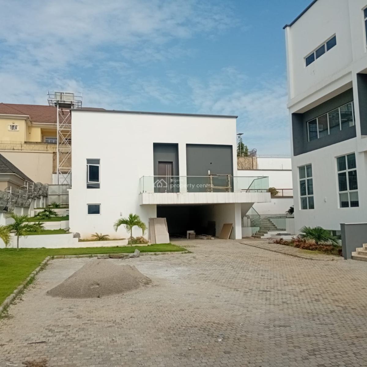 Brand New 6 Bedroom Mansion,bq/chalet,pool,elevator,cinema, Basement, Asokoro Main. Serene Neighborhood, Asokoro District, Abuja, Detached Duplex for Rent