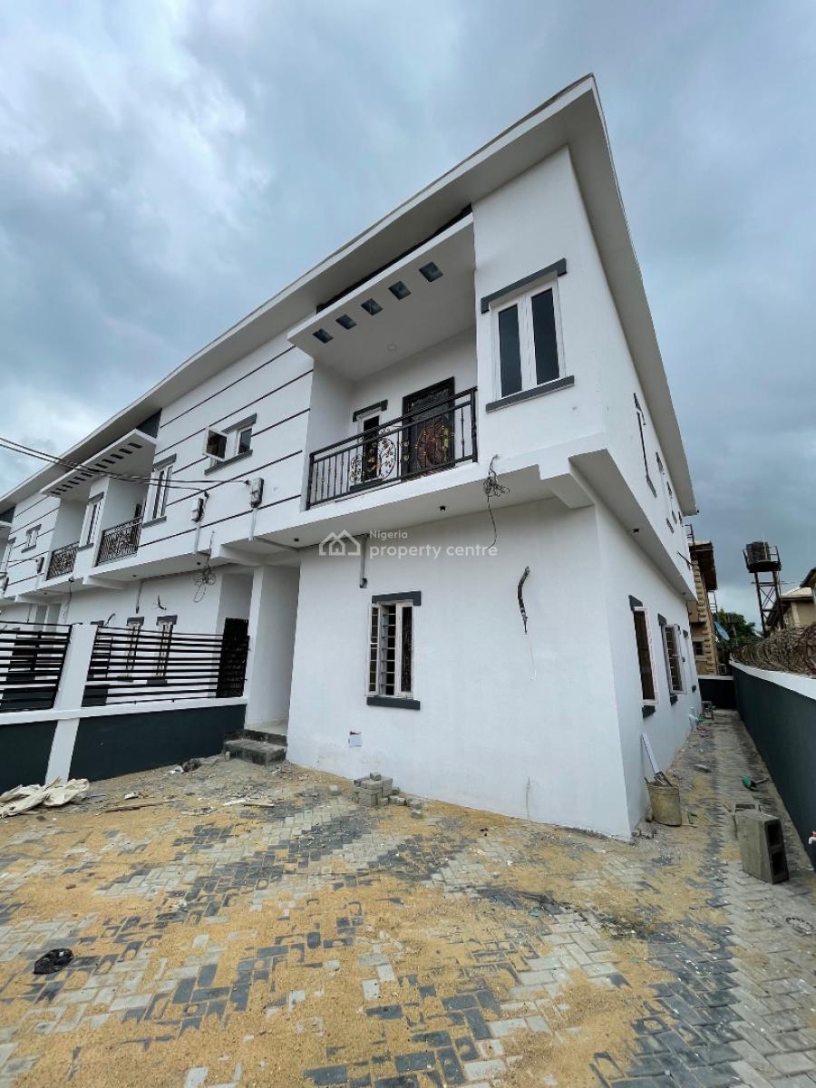 Luxury 4 Bedrooms Duplex with Private Compound, Gbagada, Lagos, Semi-detached Duplex for Sale