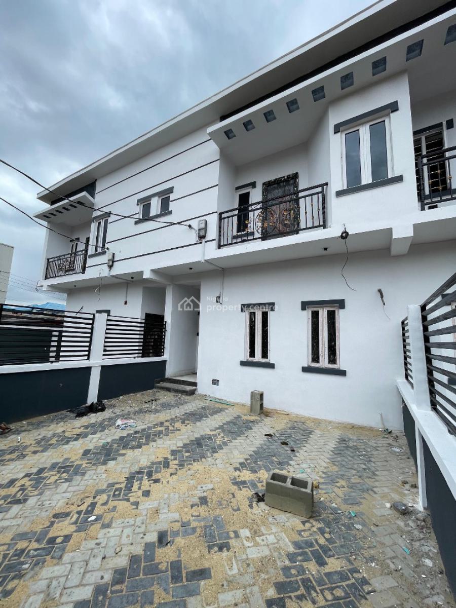 Luxury 4 Bedrooms Duplex with Private Compound, Gbagada, Lagos, Semi-detached Duplex for Sale