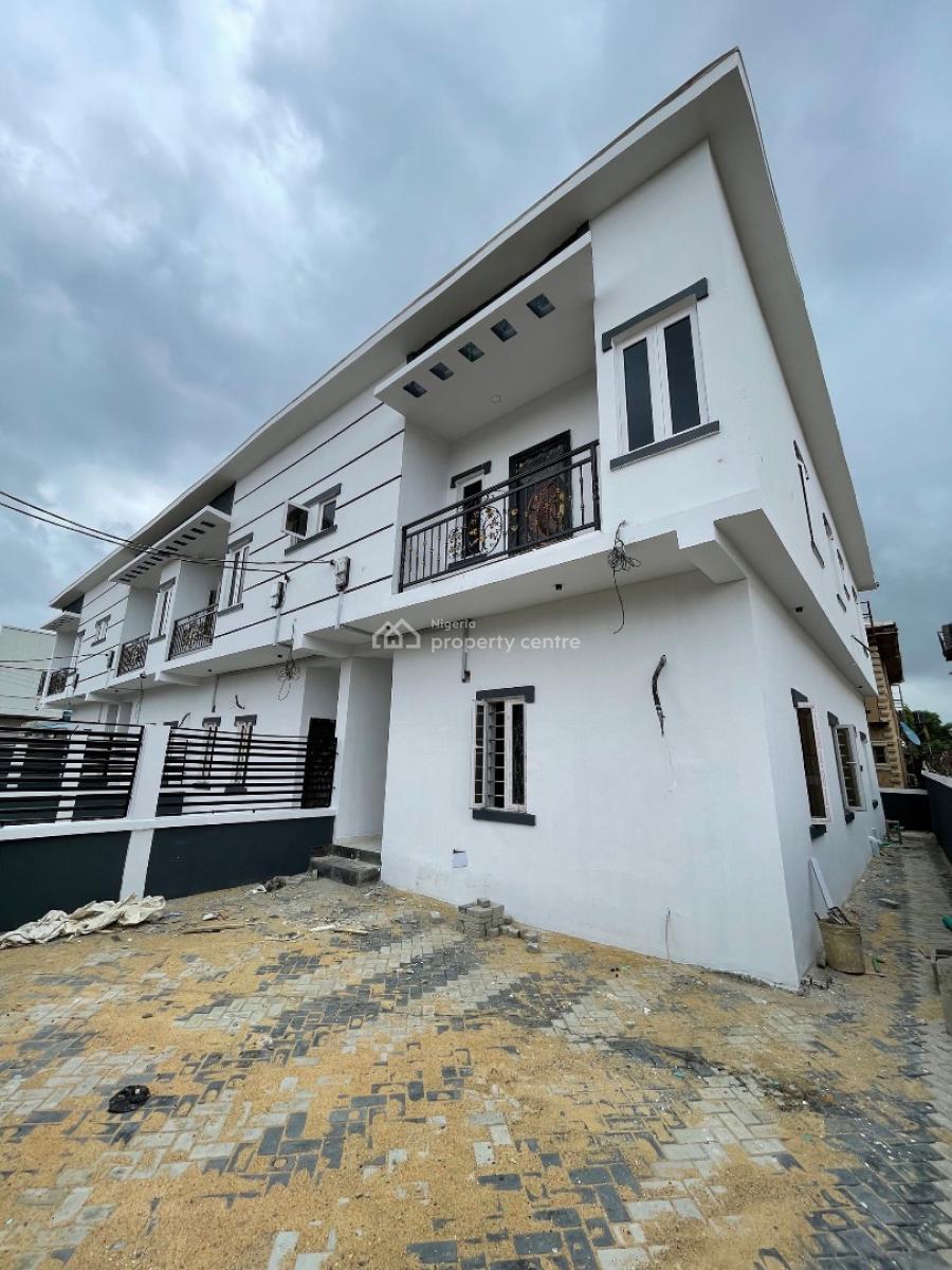 Luxury 4 Bedrooms Duplex with Private Compound, Gbagada, Lagos, Semi-detached Duplex for Sale