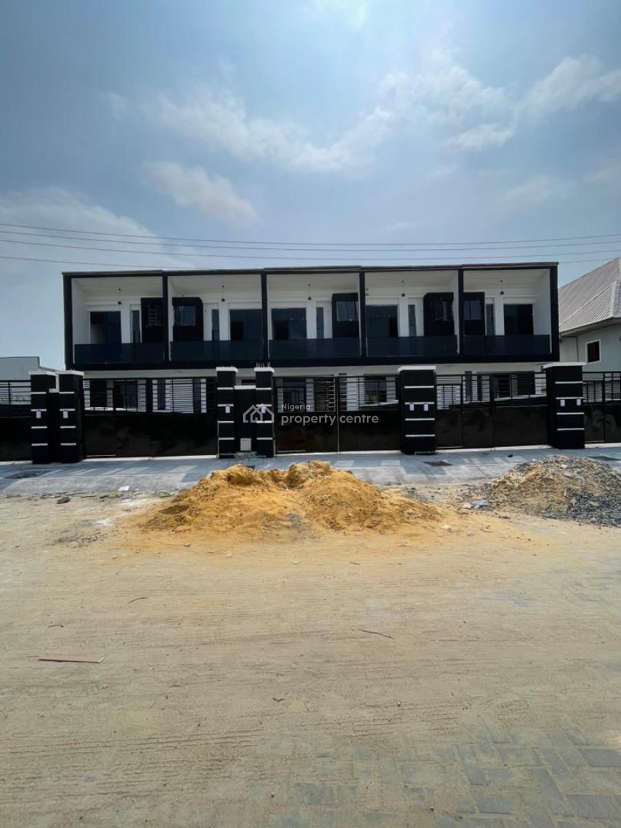 Newly Built Self Compound 4 Bedroom Terrace Duplex, Ikota, Lekki, Lagos, Terraced Duplex for Sale