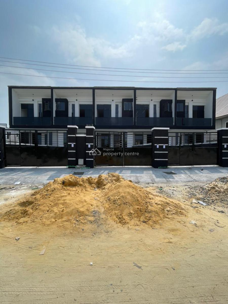 Finished 4 Bedroom Terrace Duplex, Ikota, Lekki, Lagos, Terraced Duplex for Sale