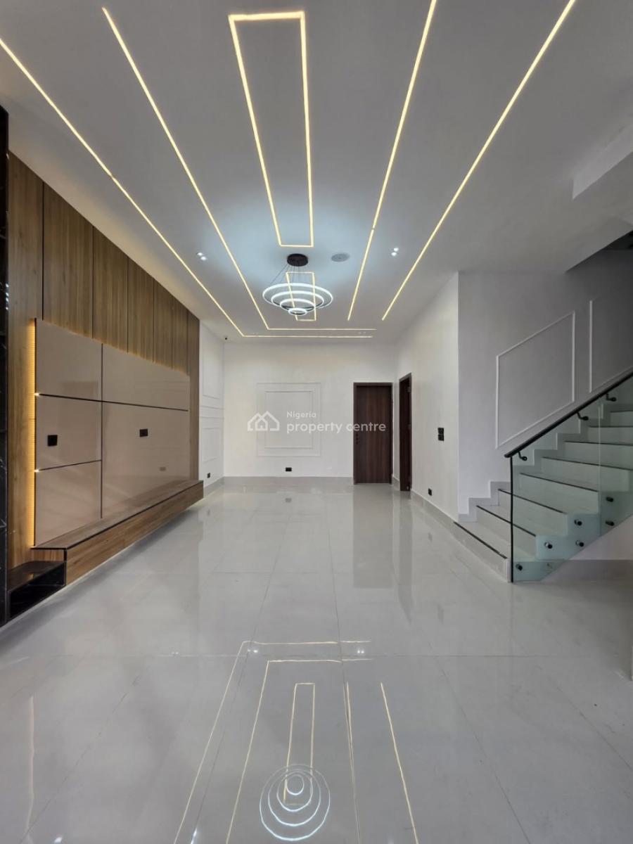 Luxurious Contemporary 4 Bedroom Deluxe Detached Duplex with Bq, Ajah, Lagos, Semi-detached Duplex for Sale