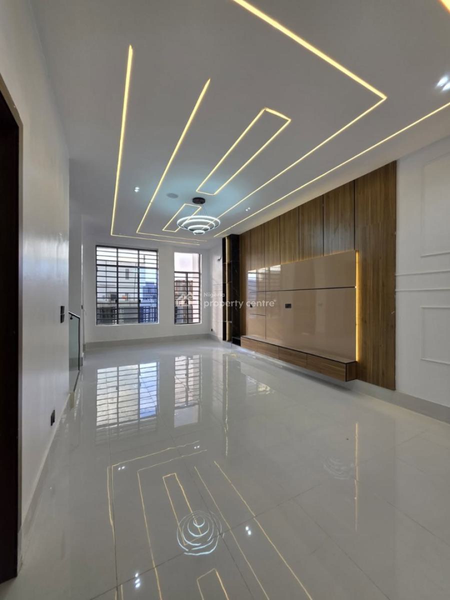 Luxurious Contemporary 4 Bedroom Deluxe Detached Duplex with Bq, Ajah, Lagos, Semi-detached Duplex for Sale