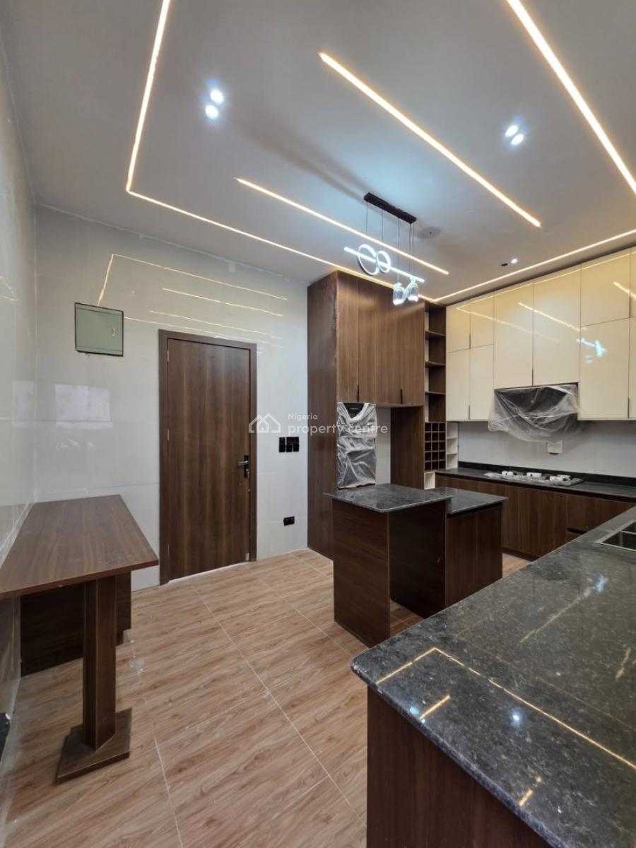 Luxurious Contemporary 4 Bedroom Deluxe Detached Duplex with Bq, Ajah, Lagos, Semi-detached Duplex for Sale