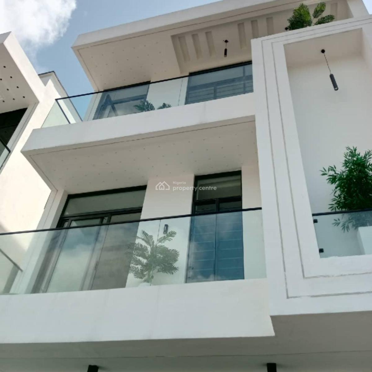 Newly Built 6 Bedroom Duplex, Chevron, Lekki, Lagos, Detached Duplex for Sale