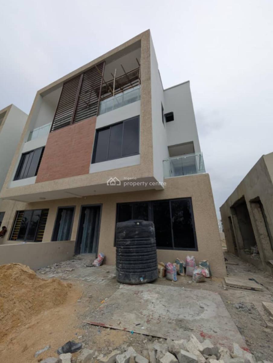 Brand New 4 Bedroom Semi Detached Duplex with Bq., Ikate, Lekki, Lagos, Flat / Apartment for Rent