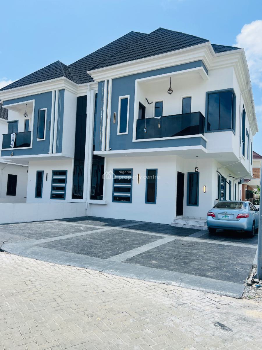 Well Finished 4 Bedroom Semi Duplex in an Estate with 24hrs Light, Sapphire Garden Estate, Awoyaya, Ibeju Lekki, Lagos, Semi-detached Duplex for Sale
