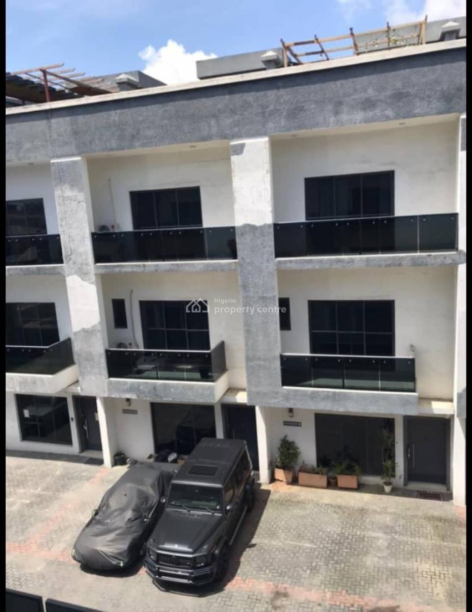 Fully Service 4 Bedroom Terrace Duplex with Bq, Lekki Phase 1, Lekki, Lagos, Terraced Duplex for Rent