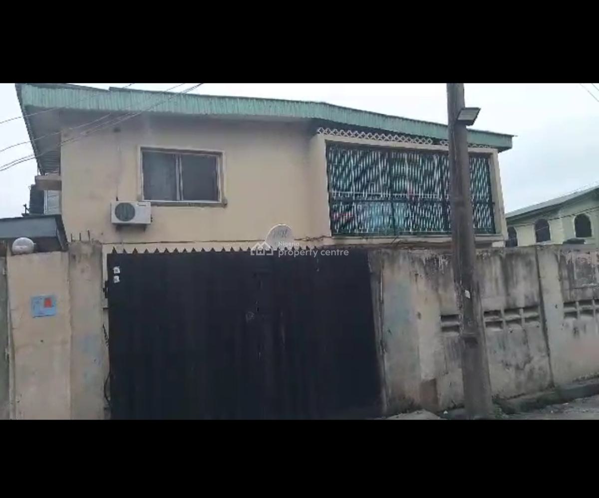 644sqm Plot of Land, Corner Piece with a Storey Building, Surulere, Lagos, Land for Sale