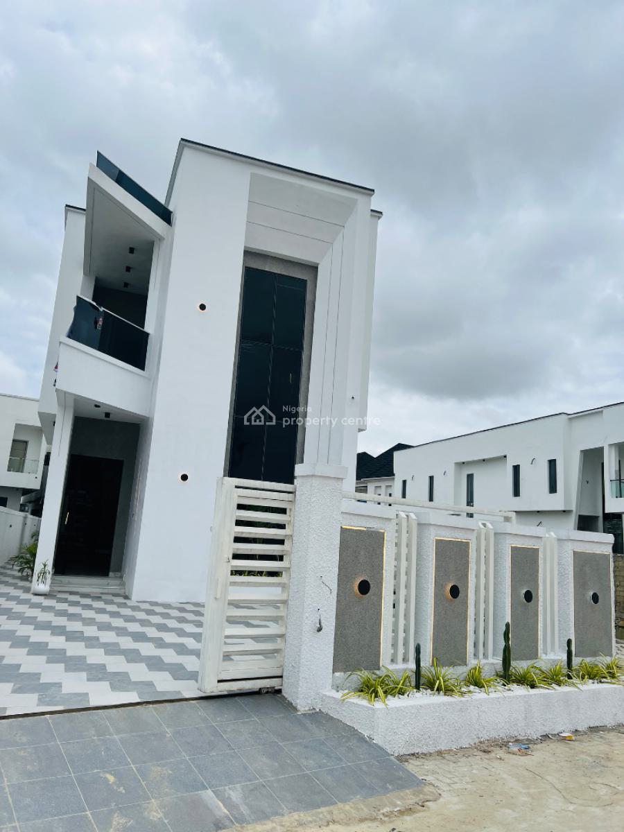 Luxury 5 Bedrooms Detached Duplex with a Swimming Pool and a Bq, Lekki Palm City, Ajah, Lagos, Detached Duplex for Sale