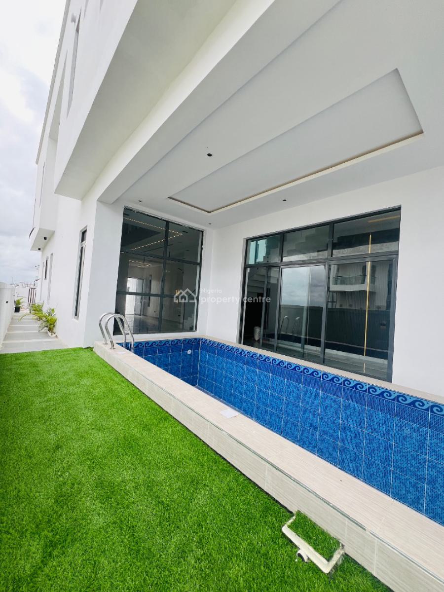 Luxury 5 Bedrooms Detached Duplex with a Swimming Pool and a Bq, Lekki Palm City, Ajah, Lagos, Detached Duplex for Sale