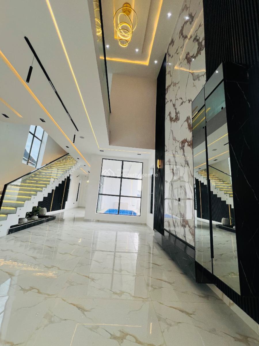 Luxury 5 Bedrooms Detached Duplex with a Swimming Pool and a Bq, Lekki Palm City, Ajah, Lagos, Detached Duplex for Sale