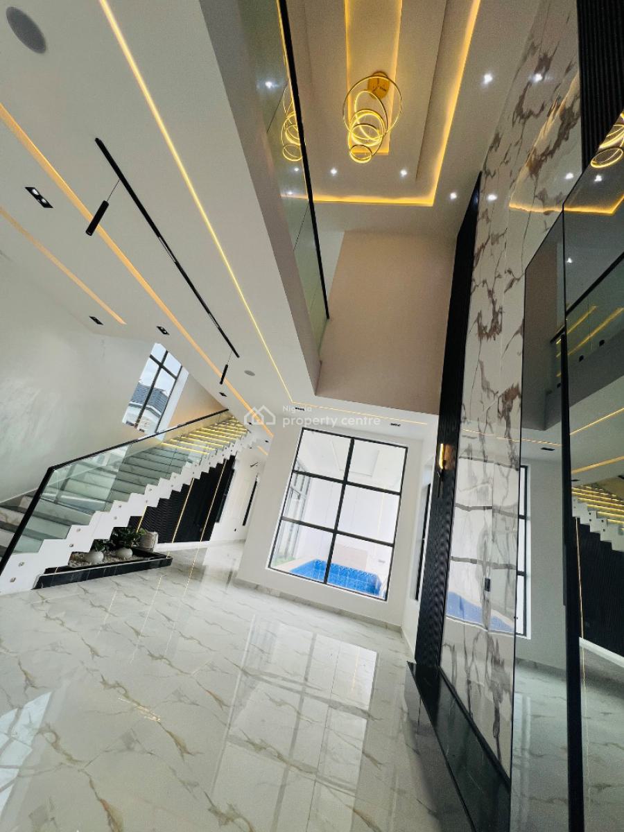 Luxury 5 Bedrooms Detached Duplex with a Swimming Pool and a Bq, Lekki Palm City, Ajah, Lagos, Detached Duplex for Sale