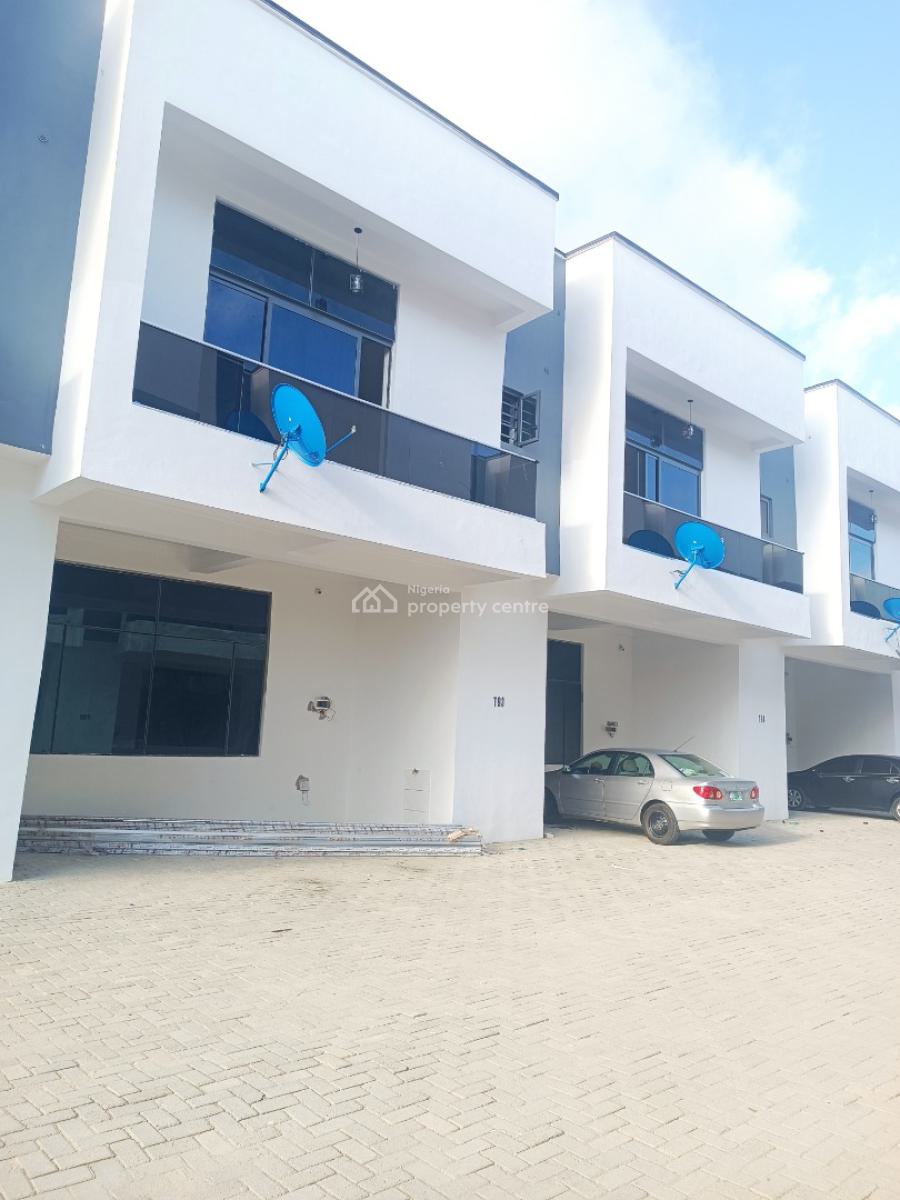 4 Bedroom Terrace Duplex, Lagos Business School, Lbs, Sangotedo, Ajah, Lagos, Terraced Duplex for Rent
