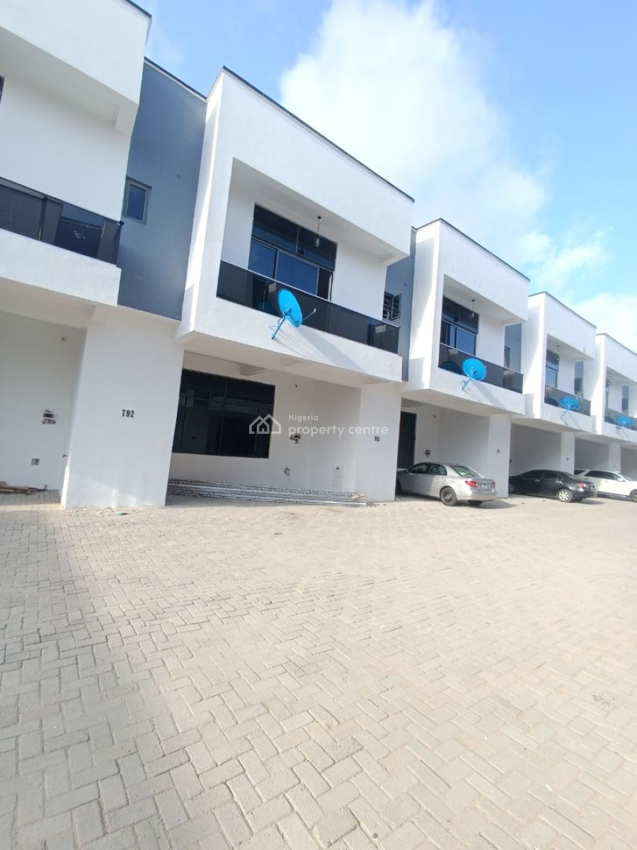 4 Bedroom Terrace Duplex, Lagos Business School, Lbs, Sangotedo, Ajah, Lagos, Terraced Duplex for Rent
