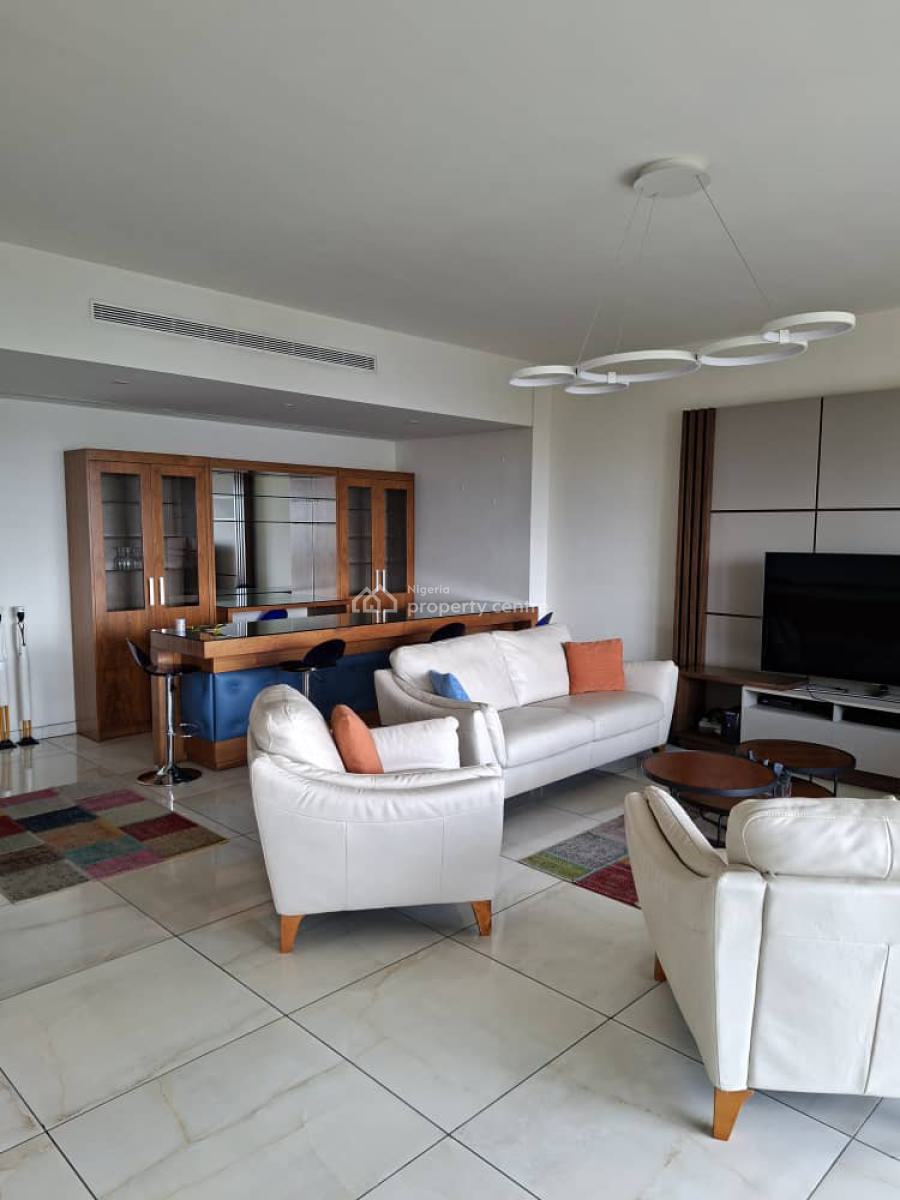 Vacant Serviced Waterfront 4 Bedroom Flat with Bq, Ocean Parade, Banana Island, Ikoyi, Lagos, Flat / Apartment for Sale