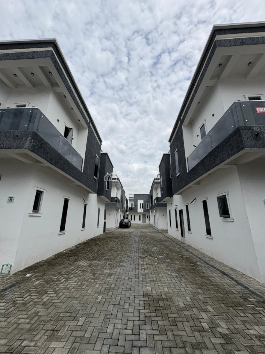 Spacious Newly Built 4 Bedroom Detached House, Orchid Road, Eleganza Bus-stop, Lekki, Lagos, Detached Duplex for Sale