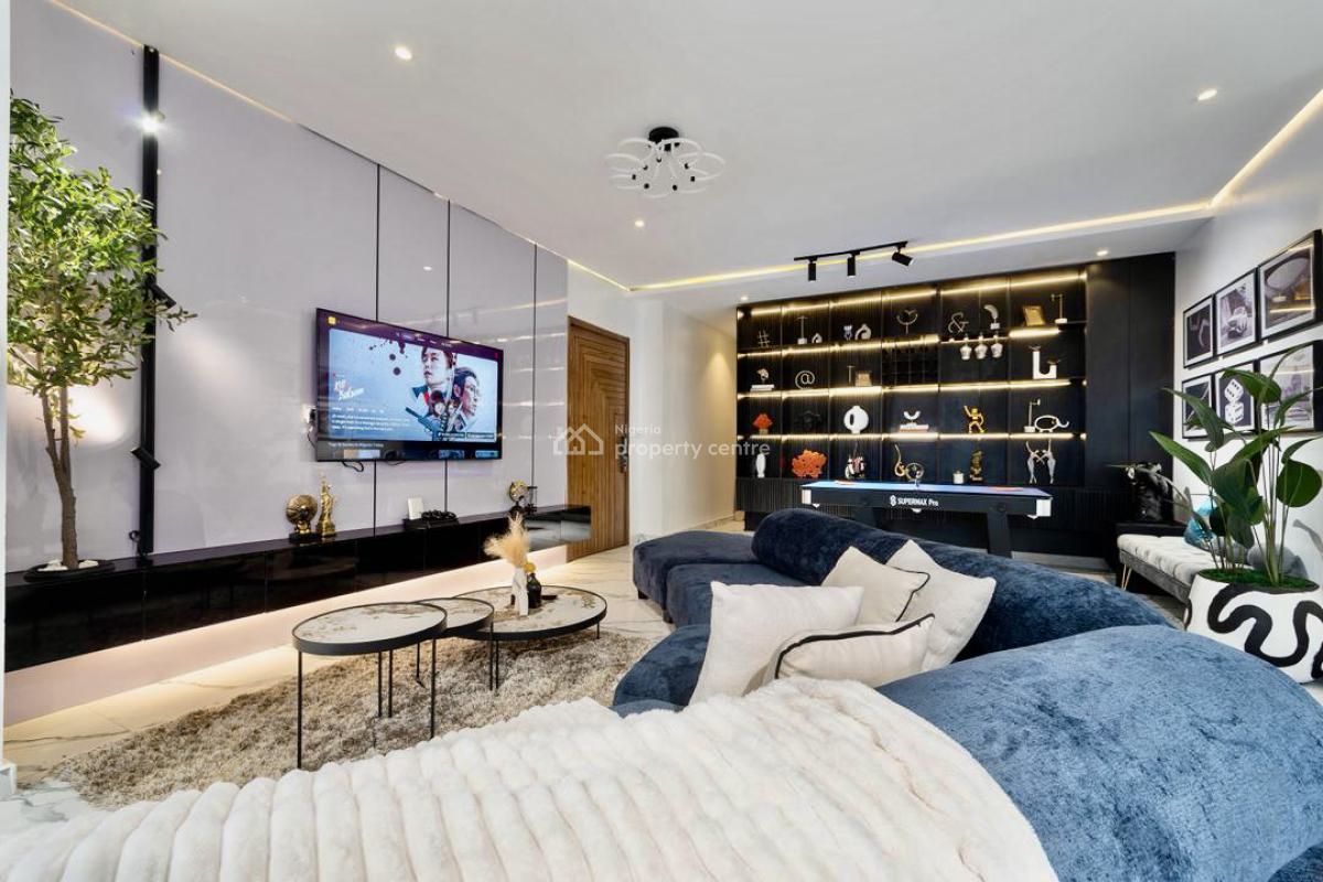 Luxury and Posh Furnished 2 Bedroom Apartment with Ps4 and Snooker, Victoria Island (vi), Lagos, Flat / Apartment for Rent