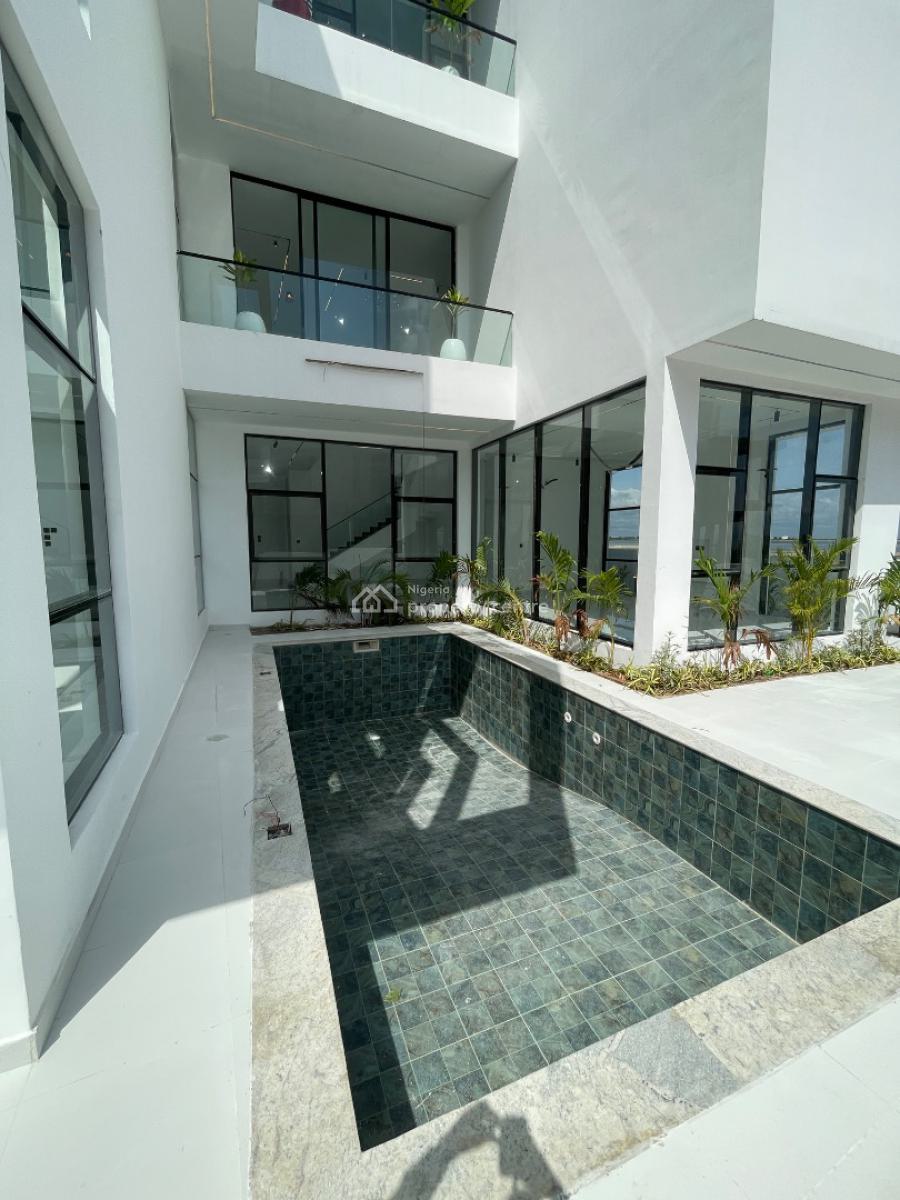 Automated 5 Bedroom Duplex with Pool, Cinema, Elevator a, Osapa, Lekki, Lagos, Detached Duplex for Sale