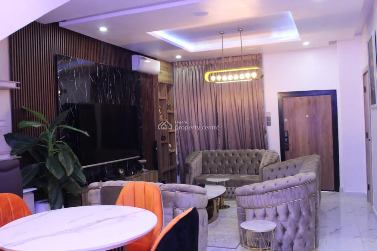 Fully Furnished Two (2) Bedrooms Terraced Duplex with Bq, Ogombo Road, Ogombo, Ajah, Lagos, Terraced Duplex for Sale
