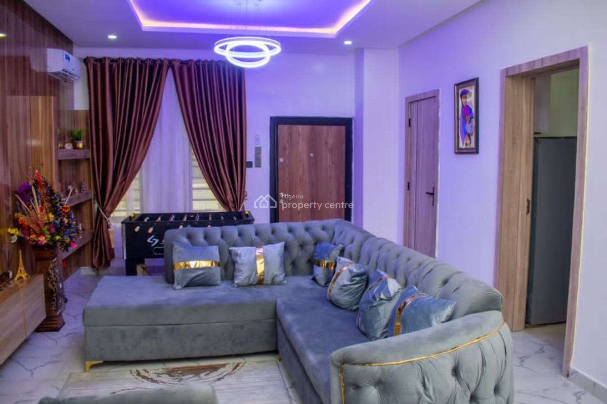 Fully Furnished Two (2) Bedrooms Terraced Duplex with Bq, Ogombo Road, Ogombo, Ajah, Lagos, Terraced Duplex for Sale