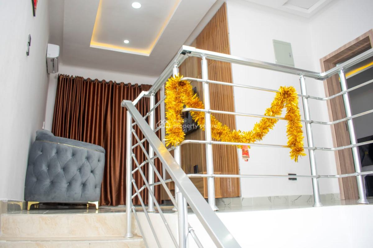 Fully Furnished Two (2) Bedrooms Terraced Duplex with Bq, Ogombo Road, Ogombo, Ajah, Lagos, Terraced Duplex for Sale