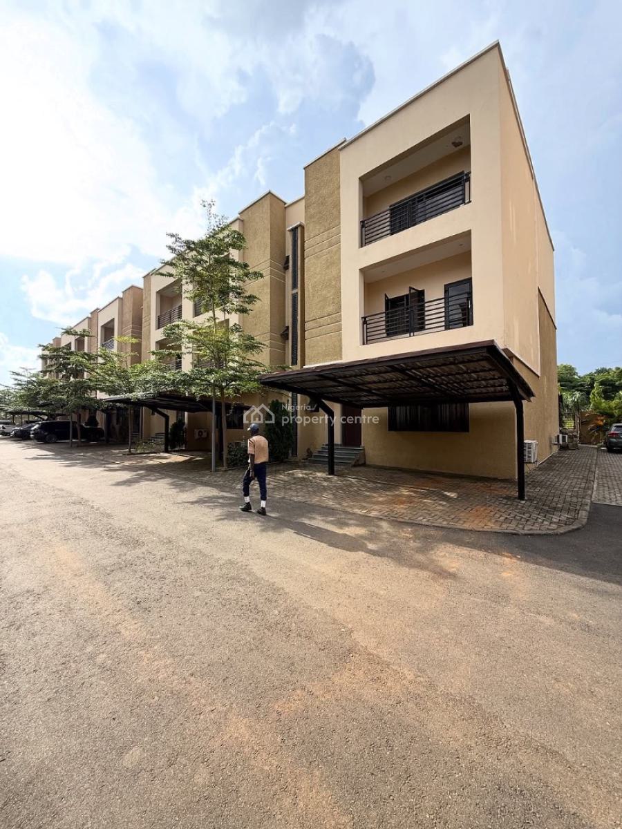 4 Bedrooms Terraced Duplex with Bq, Jabi, Abuja, Terraced Duplex for Sale