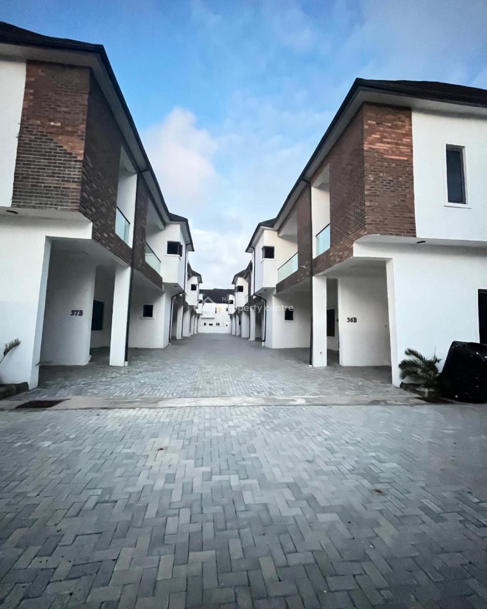 Lovely 4 Bedrooms Terraced Duplex with Bq, Orchid, Lekki, Lagos, Terraced Duplex for Sale