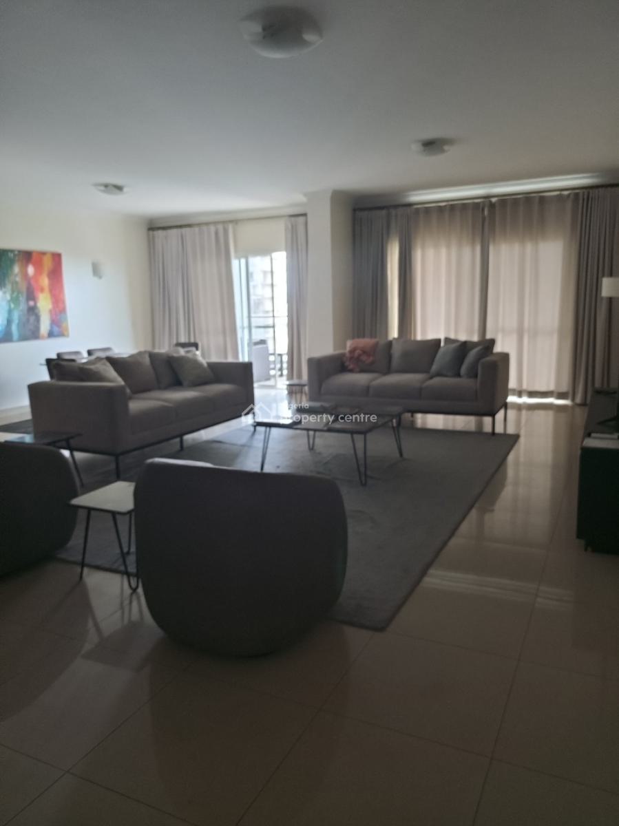 Spacious 3 Bedroom with Bq Pool Gym Elevator 24 Hours Light, Tennis Court, Off Gerald Road, Ikoyi, Lagos, Flat / Apartment for Rent