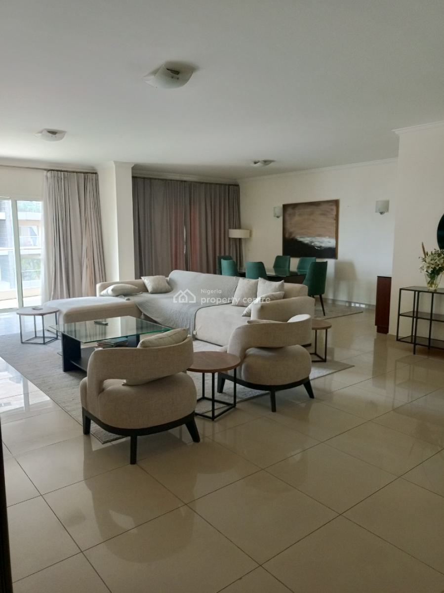 Spacious 3 Bedroom with Bq Pool Gym Elevator 24 Hours Light, Tennis Court, Off Gerald Road, Ikoyi, Lagos, Flat / Apartment for Rent