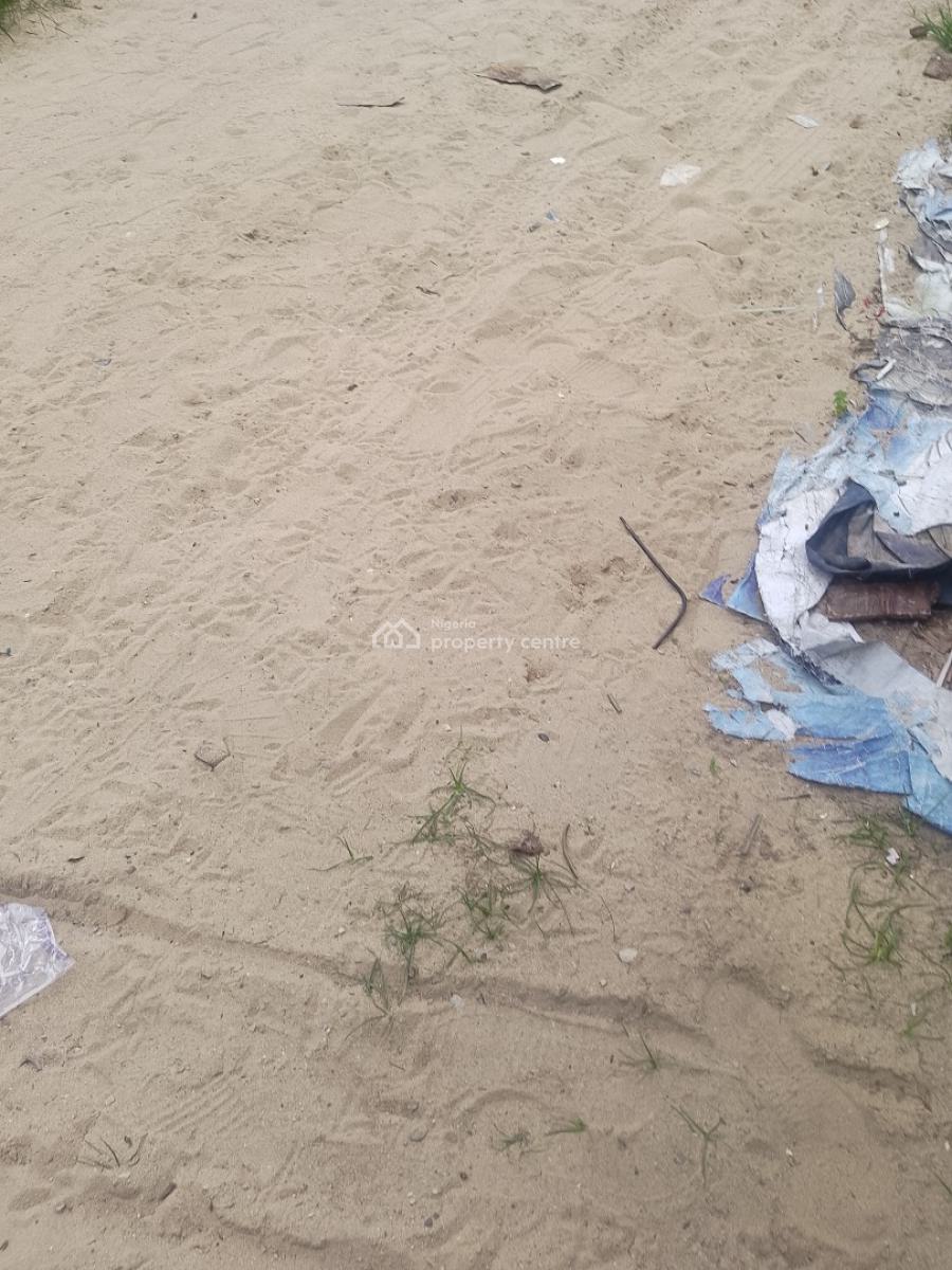 Prime Land Ideal for Church and Car Wash, Just Before Dkk Bus Stop, Sangotedo, Ajah, Lagos, Commercial Land for Rent