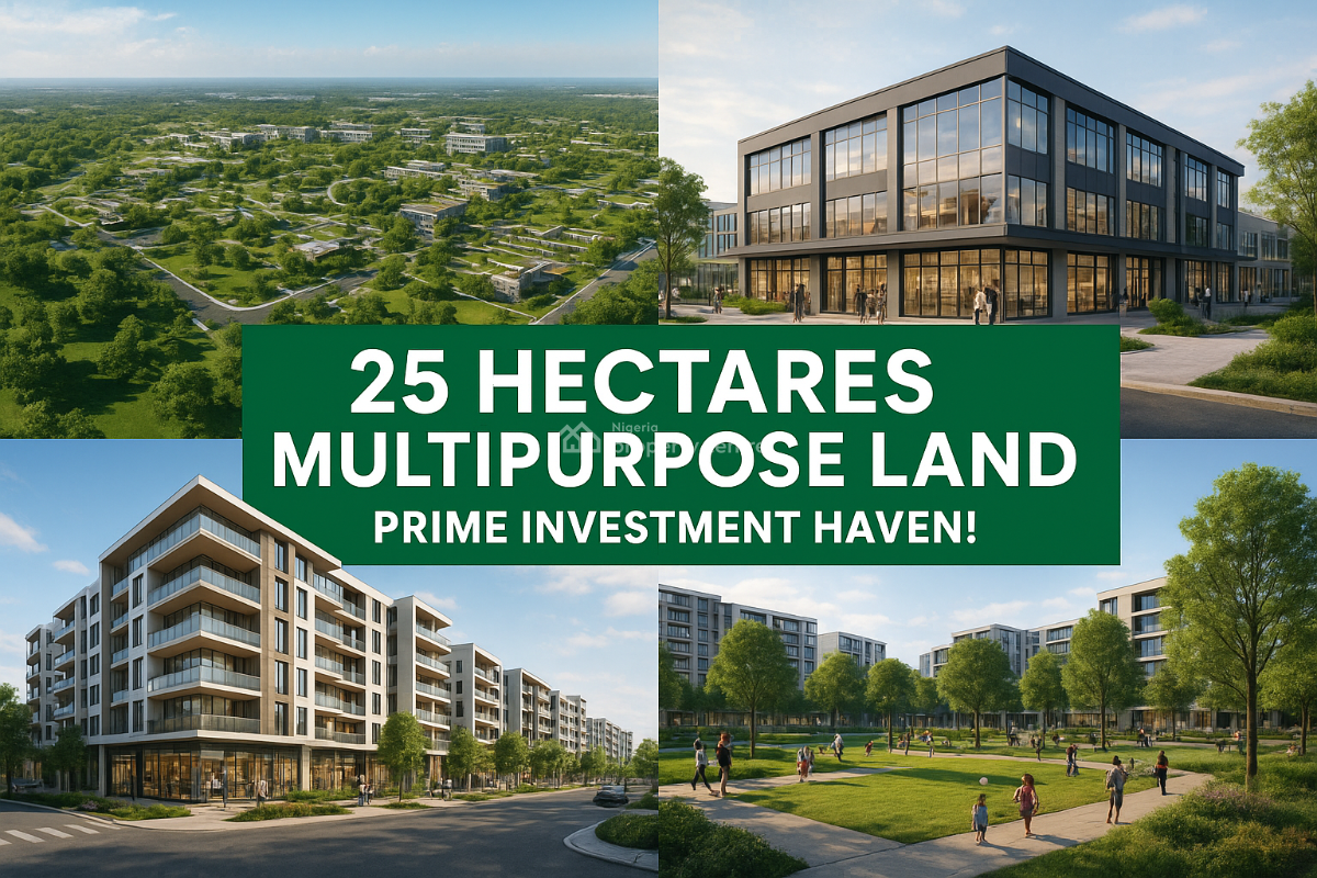 25 Hectares Multipurpose Land -- Prime Investment Haven!, Lagos- Sokoto Super Highway, Mowo, Badagry, Lagos, Mixed-use Land for Sale
